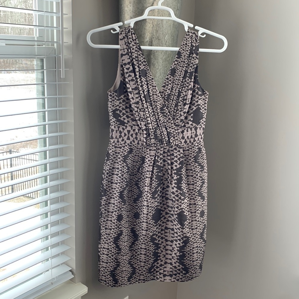 Banana Republic light purple and gray dress. Size 4. Worn only a few times